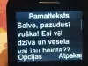 Par macitaja nekompetenci, nirgašanos. Stulbu un aizvainojošu sms sūtīšanu, baznīcas apmeklētajiem