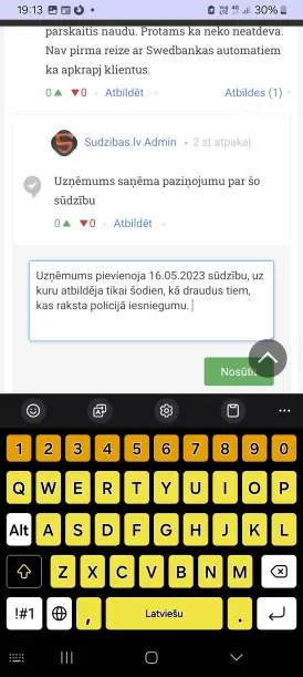 Atbilde kā draudi